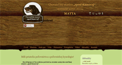 Desktop Screenshot of kopov-matta.sk